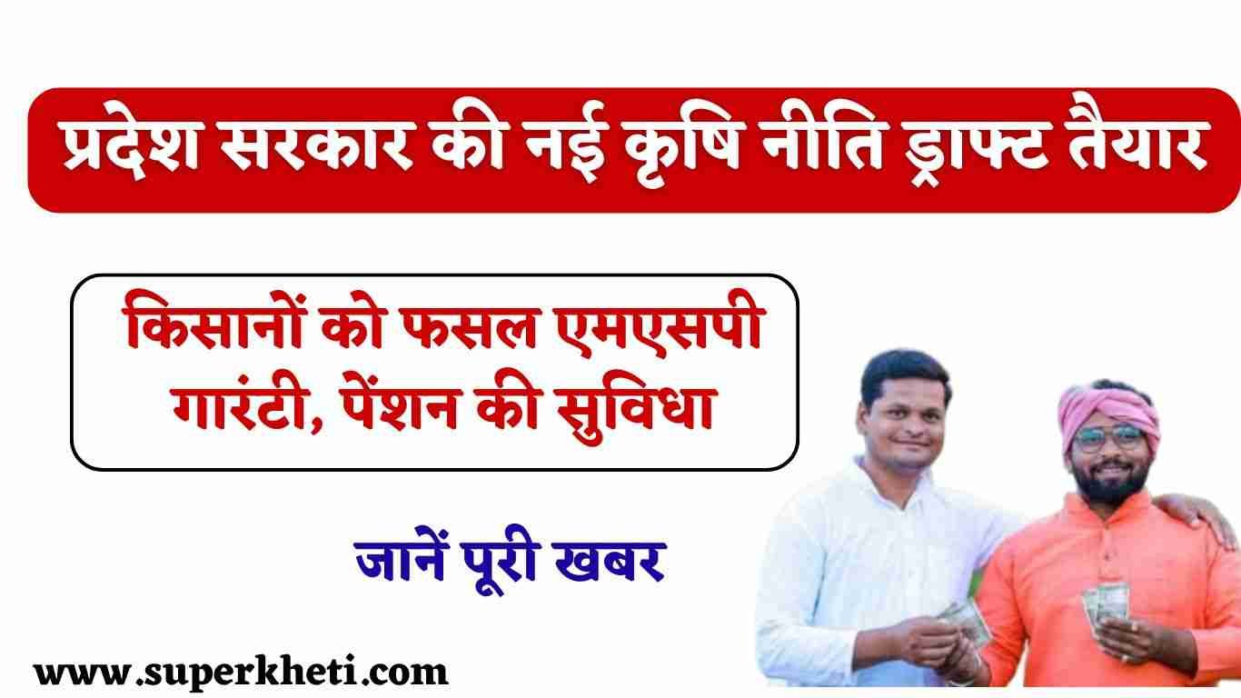 Punjab Draft agriculture policy: प्रदेश सरकार की नई कृषि नीति में एमएसपी गारंटी, जानें कौन किसानों को मिलेगा पेंशन की सुविधा