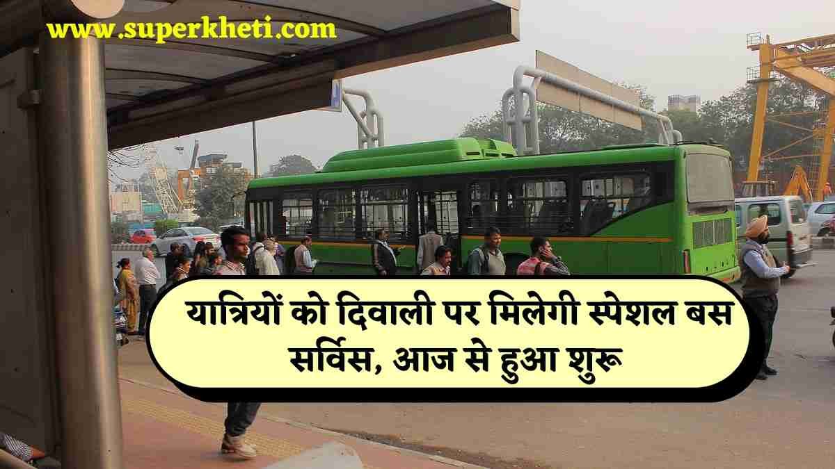 Diwali Special Buses: यात्रियों को दिवाली पर मिलेगी स्पेशल बस सर्विस ,आज से हुआ शुरू जाने में पूरी अपडेट