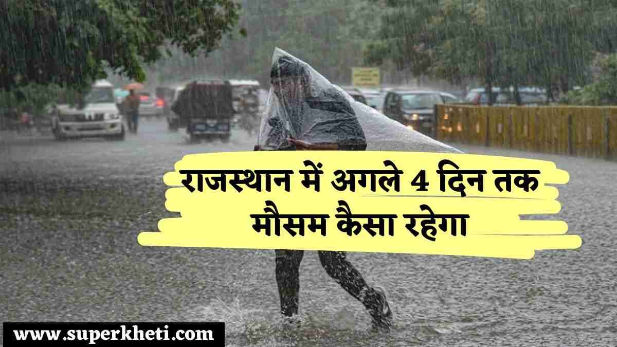 Rajasthan Weather Update: राजस्थान में अगले 4 दिन तक मौसम कैसा रहेगा, जाने मौसम विभाग का बारिश और सर्दी को लेकर ताजा अपडेट