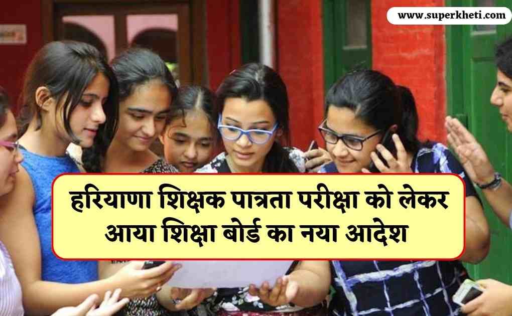 HTET Exam 2024: हरियाणा शिक्षक पात्रता परीक्षा को लेकर आया शिक्षा बोर्ड का नया आदेश, पेपर स्थगित