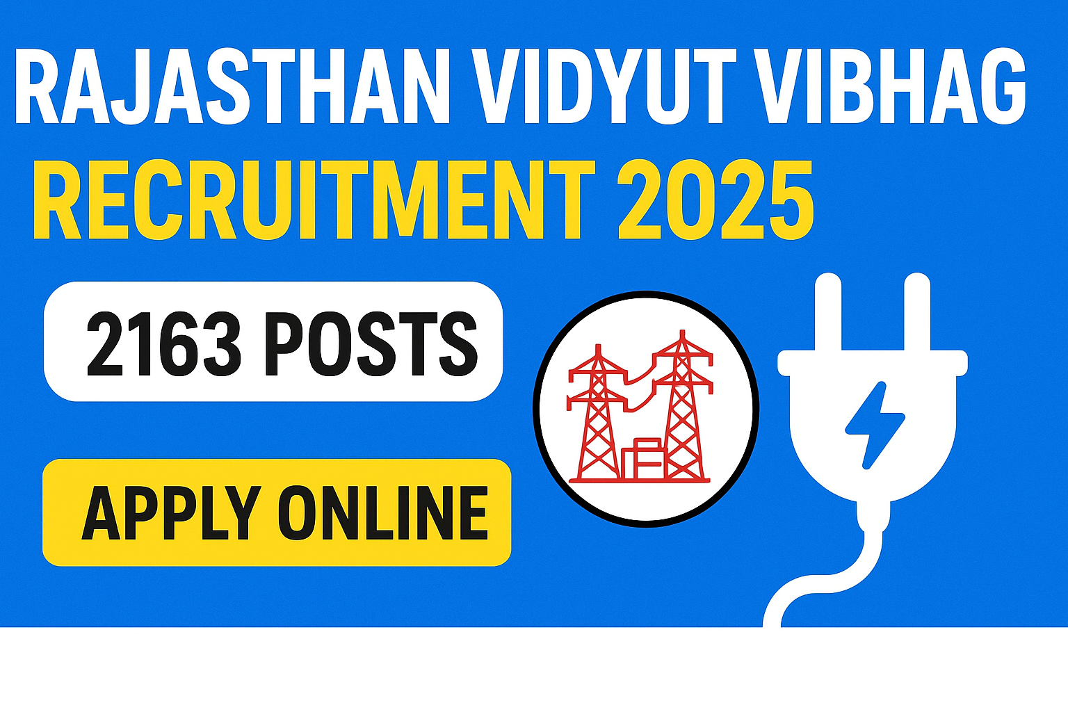 Rajasthan Vidyut Vibhag Recruitment 2025