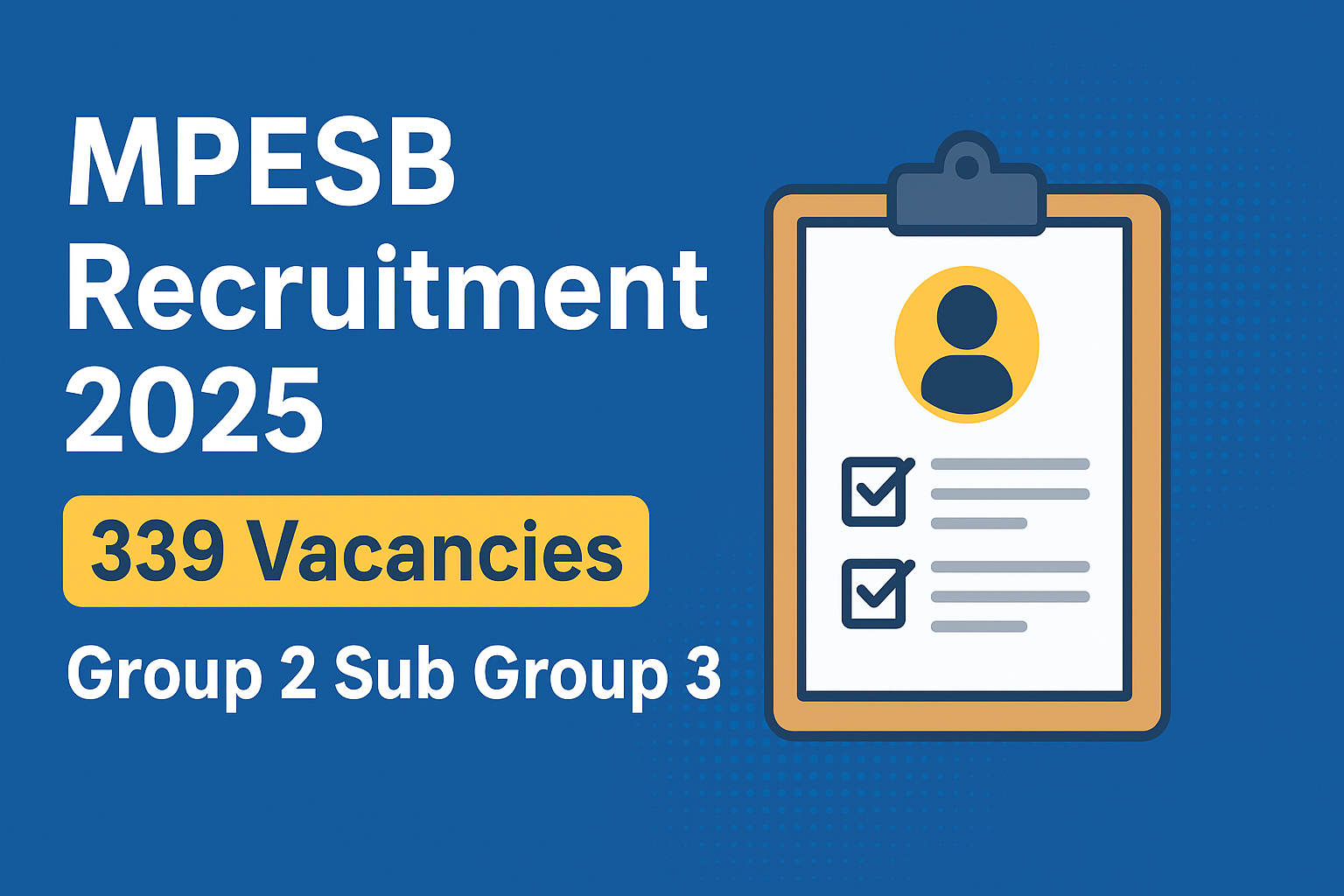 MPESB Recruitment 2025