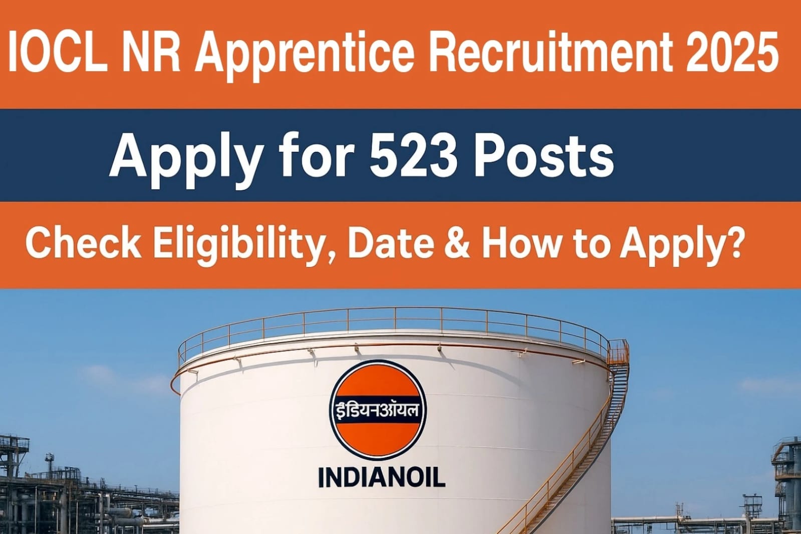 IOCL NR Apprentice Recruitment 2025
