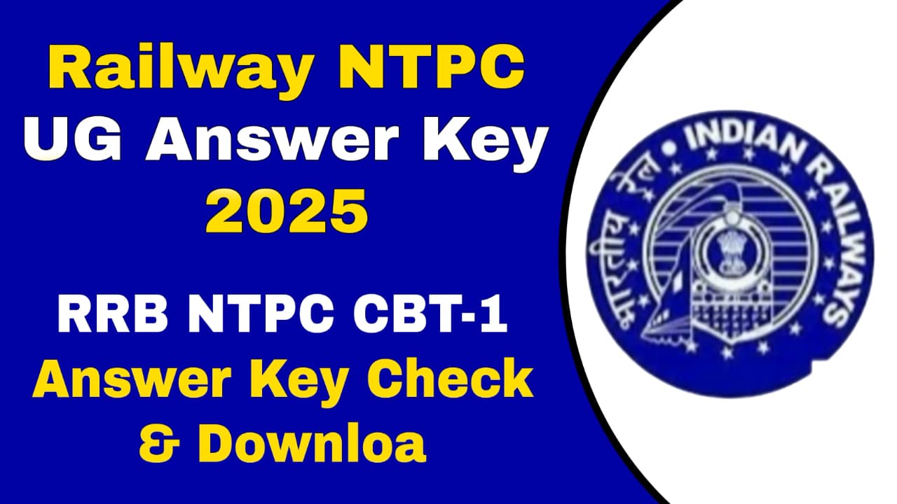 Railway NTPC UG Answer Key 2025